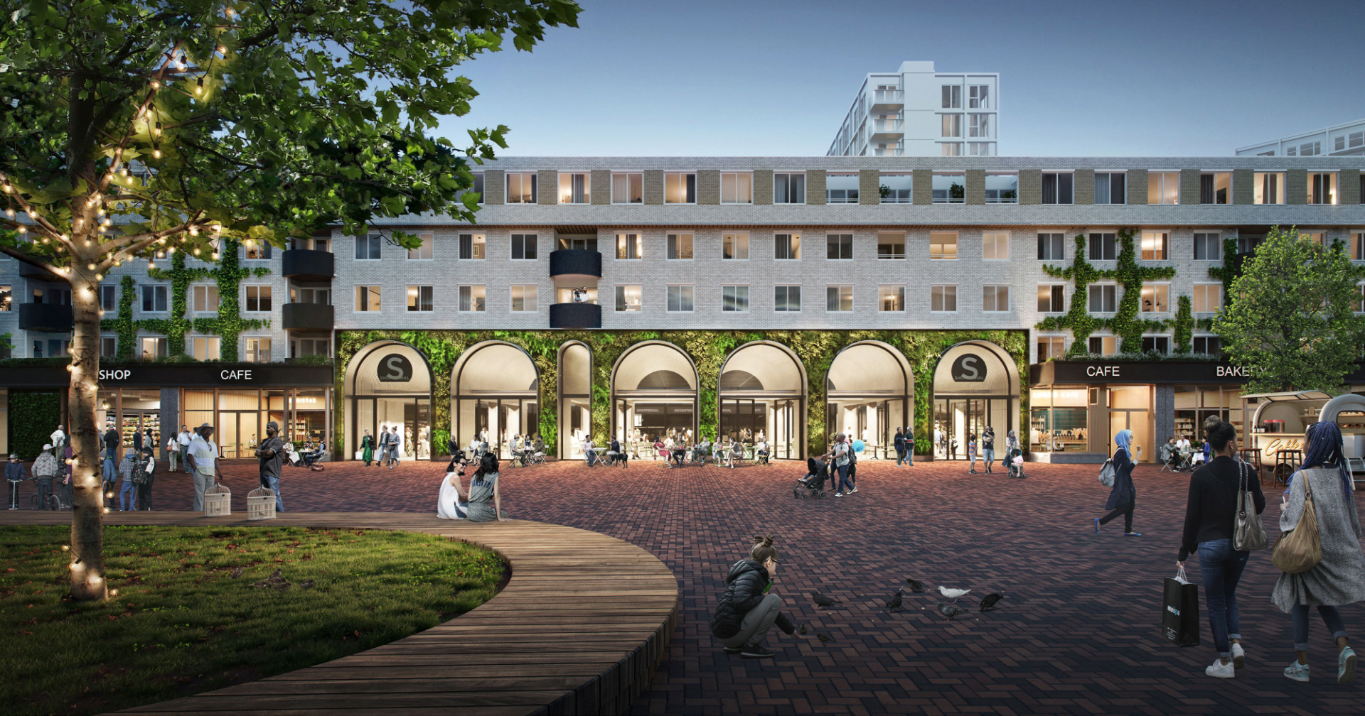 2 1825 AP C7 Render 09 Gevel Shopperhal MQ web