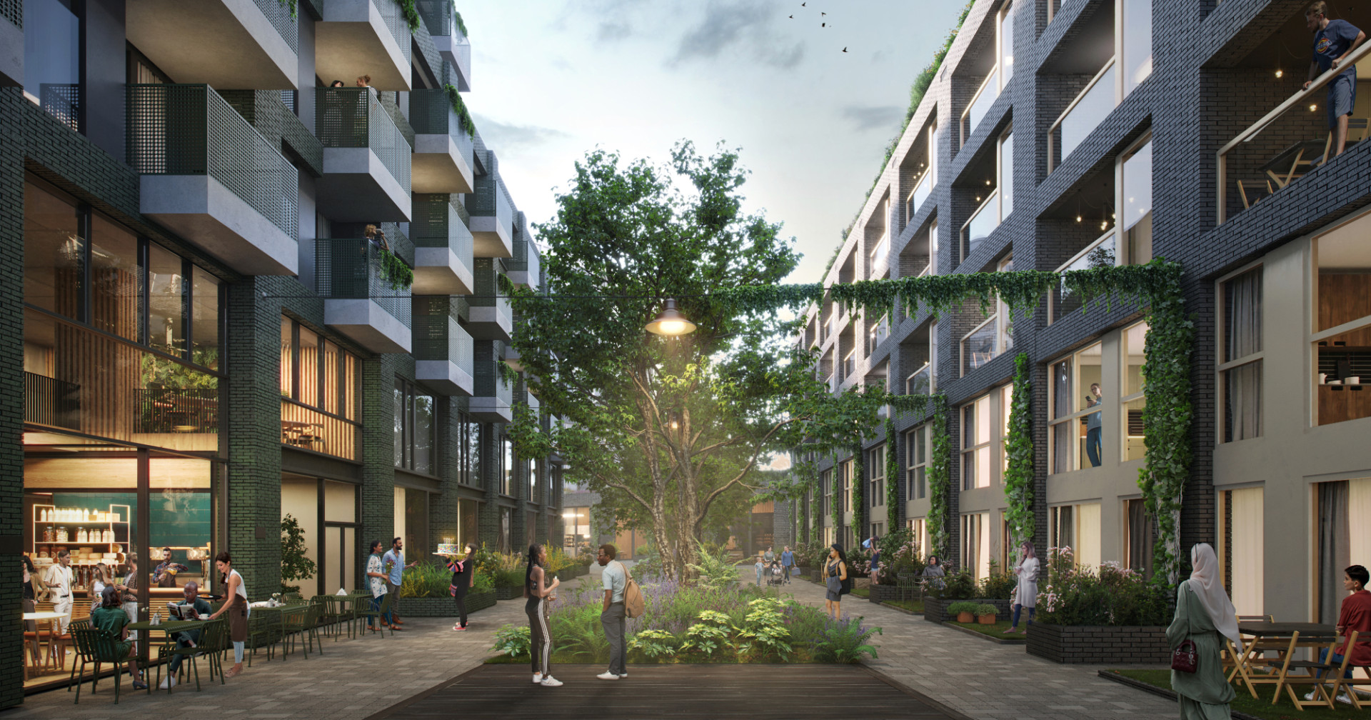8 1825 AP C7 Render 06 Woonerf Flierbosdreef HQ