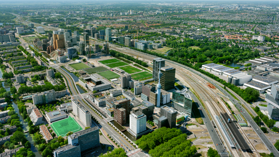 Luchtbeeld Persbericht I Officia II Being